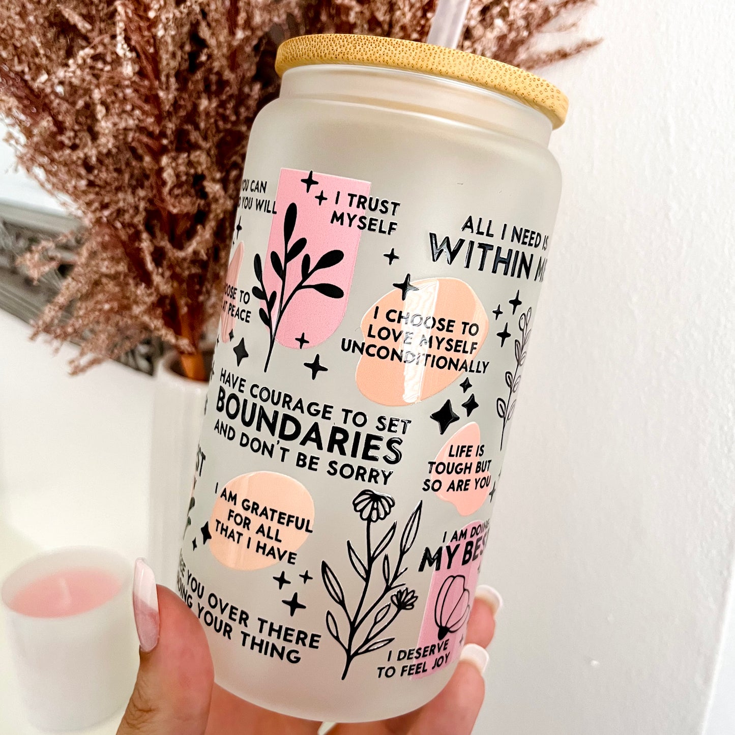 Daily Reminders Can Glass