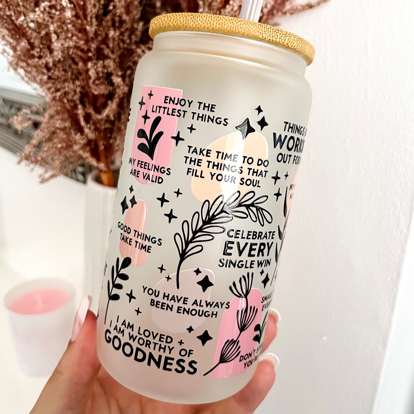 Daily Reminders Can Glass
