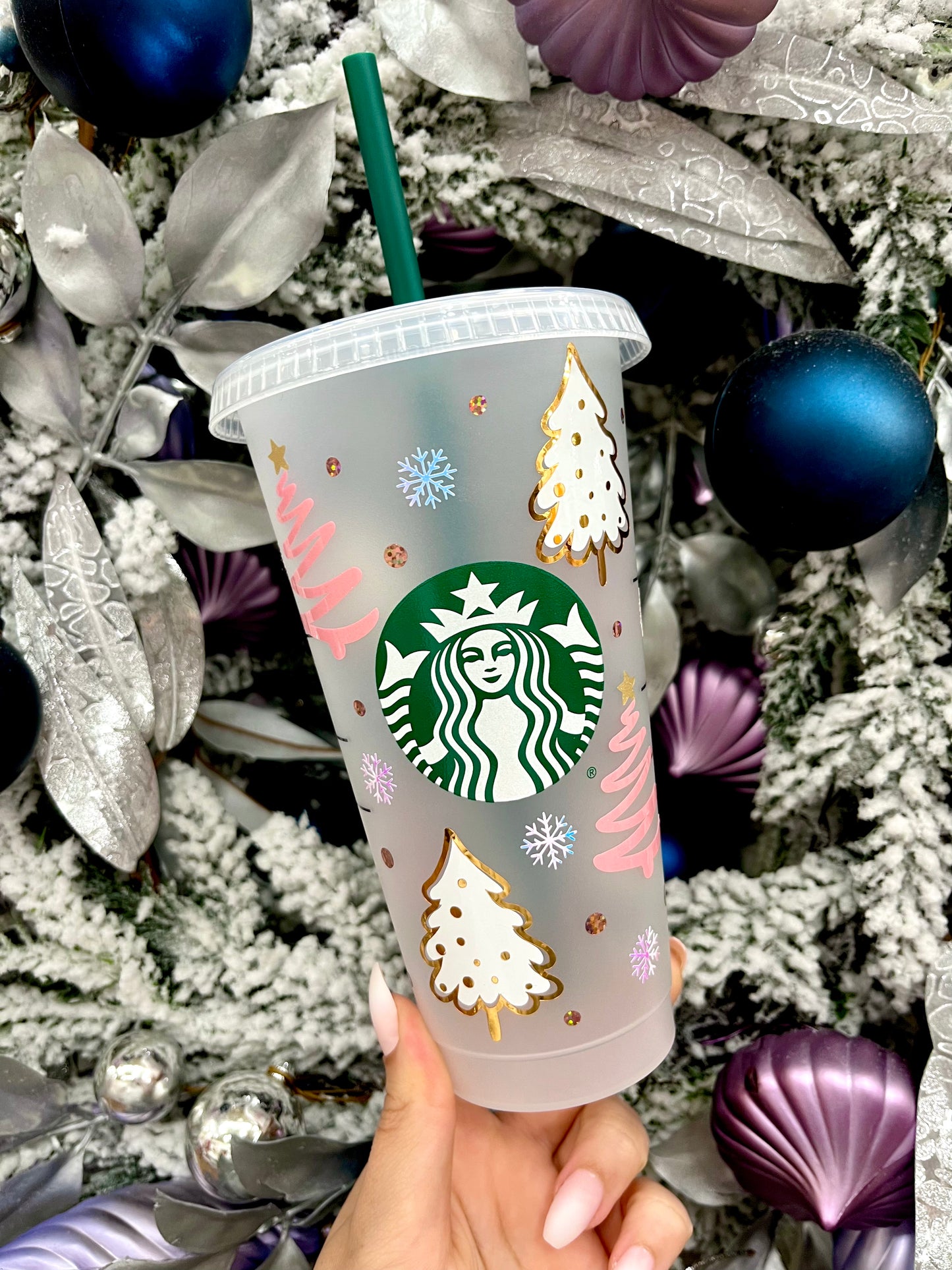 Starbucks 24oz Christmas Cold Cup