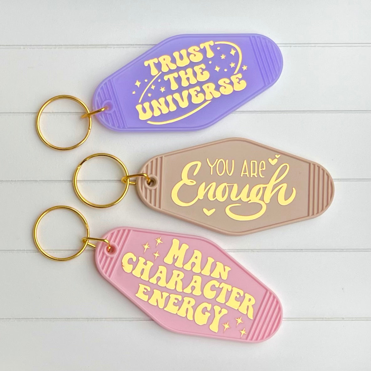 Motel Keychain