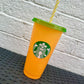 Starbucks 24oz Personalised Colour Changing Reusable Cold Cup